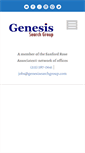 Mobile Screenshot of genesissearchgroup.com